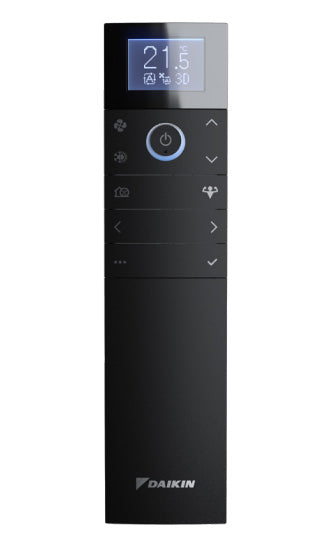 Daikin Emura 3 FTXJ25AB R32 WiFi Inverter Single-Split Klimageräte-Set, Mattschwarz - 3,2 kW