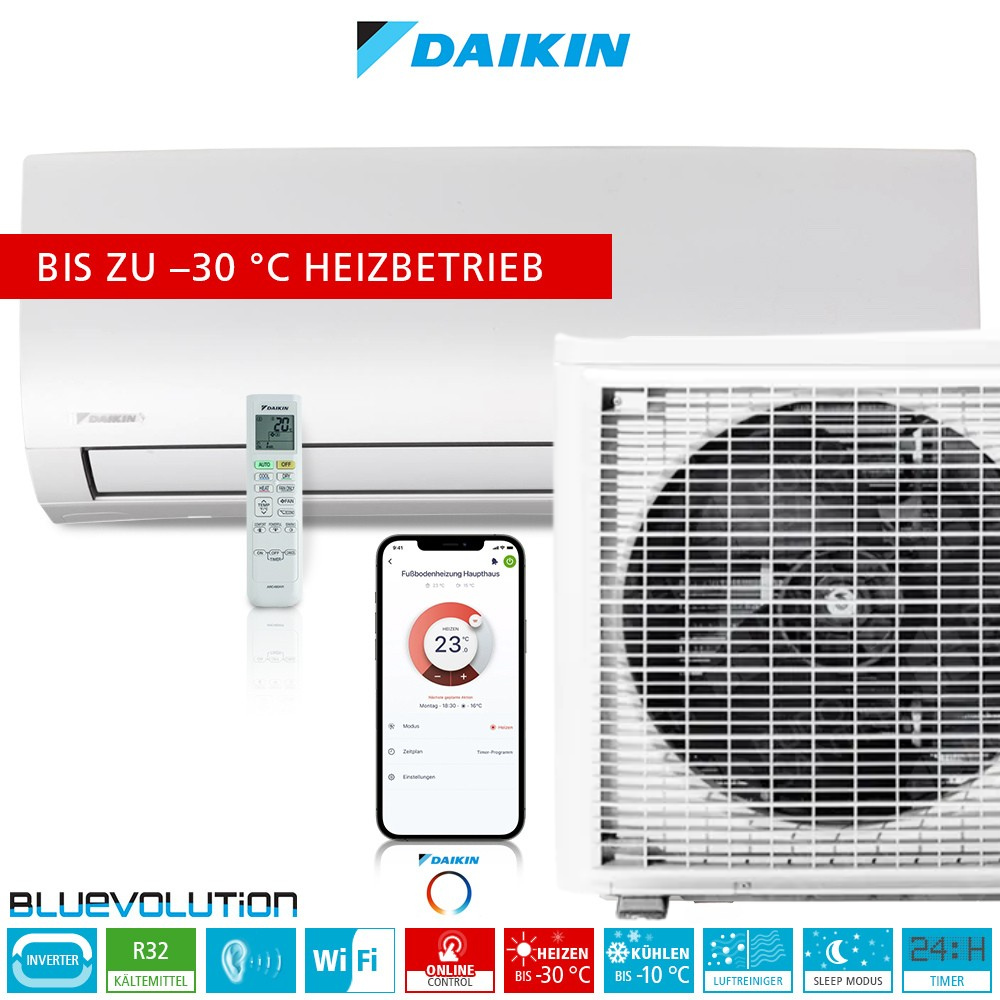 Daikin Comfora Nepura FTXTP35A Wärmepumpe 6,7 kW R32