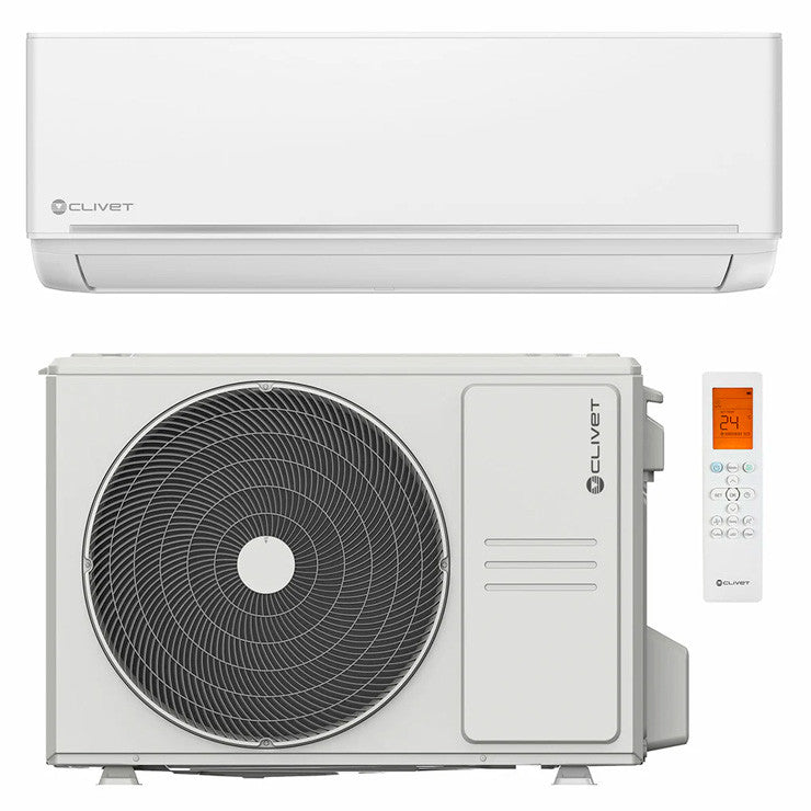 Clivet EZCool 24000 BTU Split Klimaanlage R32 Inverter – A++ Wärmepumpe mit optionalem WiFi für 50–60 m² [ILA1-Y 70M + MLA1-Y 70M]