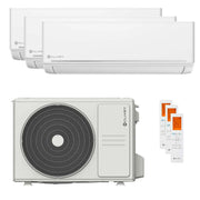 Clivet EZCool Multi Split Klimaanlage 9000+9000+12000 BTU R32 Inverter – A++ für 3 Räume (70 m²) HIGH POWER [MU2-Y 79M + 2 x ILA1-Y 27M + ILA1-Y 35M]