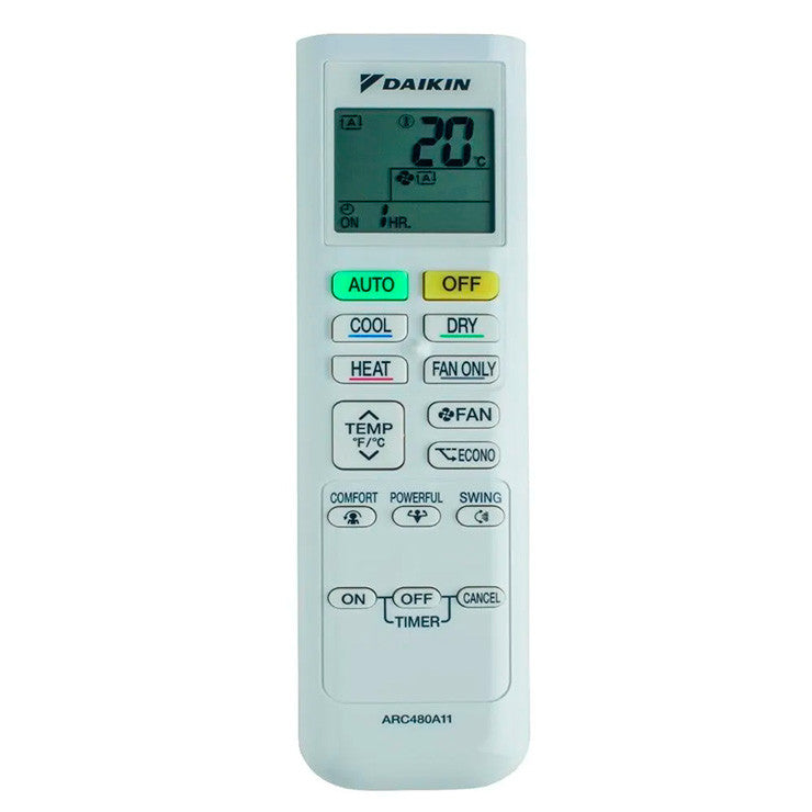 Daikin Sensira 24000 BTU Split Klimaanlage R32 Inverter – WiFi Wärmepumpe für 60–70 m² [FTXF71F + RXF71D9]