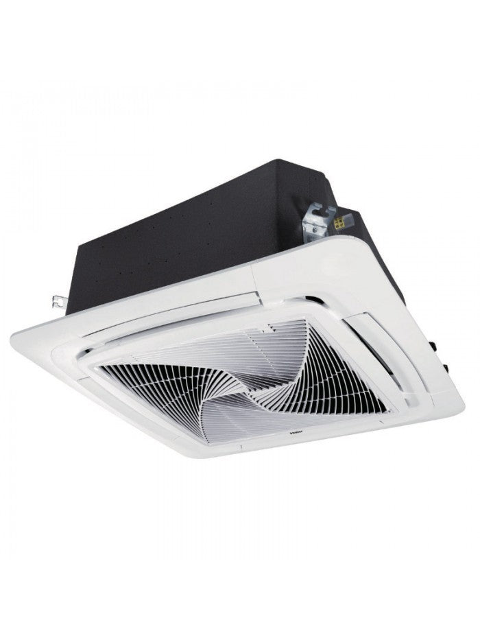 Haier Round Flow Deckenkassette 24000 BTU R32 Inverter – 360° Airflow, UV Reinigung & WiFi für 60–70 m² PREMIUM AIRFLOW [1U71S2SR3FA + AB71S2SR1FA(H)]