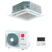 LG Confort+ Deckenkassette 12000 BTU R32 – A++ Inverter Kassette voor 35–40 m² Compact Premium System [UUA1.UL0 + CT12F.NR0]