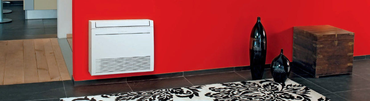 Mitsubishi MFZ-KT25FA Inverter Truhenklimageräte Set ,3,2 kW