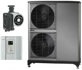 Nibe F2040-16 Lucht/Wasser Wärmepumpe 16 kW – Inverter Monoblock 230V voor buitenopstelling PROFESSIONAL SYSTEM