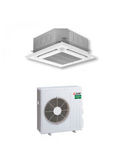 Mitsubishi Electric PRO 4-Weg Deckencassette 24000 BTU R32 – 360° Airflow Inverter voor 60–70 m² PROFESSIONAL SYSTEM [SUZ-SM71VA + PLA-SM71EA]