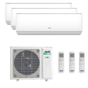 AUX Multi Split Klimaanlage 9000+12000+12000 BTU R32 Inverter – A++ WiFi für 3 Räume [AM4-H36/4DR3 + AMWM-H09 + 2x AMWM-H12]