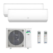 AUX Multi Split Klimaanlage 2x 12000 BTU R32 Inverter – A++ WiFi mit 2 Innengeräten für 2 Räume [AM3-H27/4DR3 + 2x AMWM-H12]