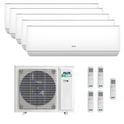 AUX Multi Split Klimaanlage 7000+7000+9000+9000+9000 BTU R32 Inverter – A++ WiFi für 5 Räume [AM5-H42/4DR3 + 2x AMWM-H07 + 3x AMWM-H09]