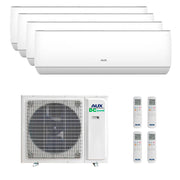 AUX Multi Split Klimaanlage 7000+7000+9000+18000 BTU R32 Inverter – A++ WiFi für 4 Räume [AM5-H42/4DR3 + 2x AMWM-H07 + AMWM-H09 + AMWM-H18]