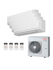 Toshiba Seiya 2 Multi Split 9000+9000+12000+12000 BTU – 4x Airco Set 10 kW | Complete Woning Oplossing
