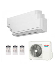 Toshiba Seiya 2 Multi Split 9000+9000+9000 BTU – 3x Airco Set 5.2 kW | 3 Ruimtes