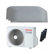 Toshiba Haori Multi Split 9000+9000+9000 BTU R32 – A+++ Design Airco met Plasma Ionizer voor 20+20+20 m² PREMIUM MULTI SYSTEM [RAS-3M18G3AVG-E + 3x RAS-B10N4KVRG-E]
