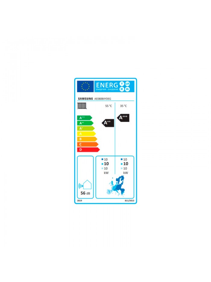 Samsung EHS Mono HT Quiet Wärmepumpe 12.00 kW R32 – A+++ met WiFi & High Temp tot 70°C PREMIUM MONOBLOC SYSTEM [AE120BXYDEG/EU + MIM-E03EN]
