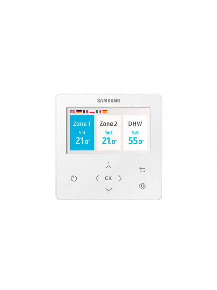 Samsung EHS Mono HT Quiet Wärmepumpe 8.00 kW R32 – A+++ met WiFi & High Temp tot 70°C PREMIUM MONOBLOC SYSTEM [AE080BXYDEG/EU + MIM-E03EN]