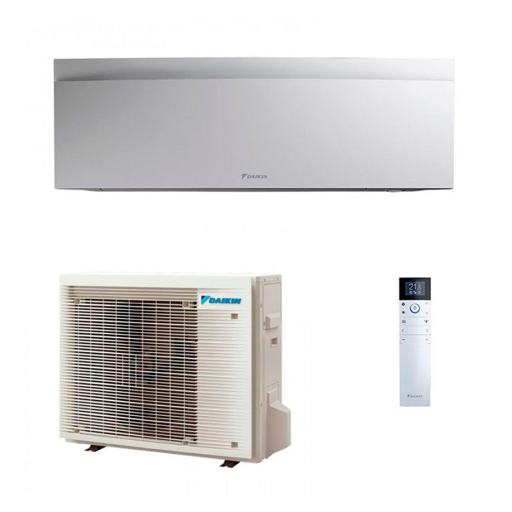 Daikin Emura 3 15000 BTU Split Klimaanlage R32 Inverter – A+++ WiFi Design Klimagerät Weiß für 35–40 m² [FTXJ42AW + RXJ42A]