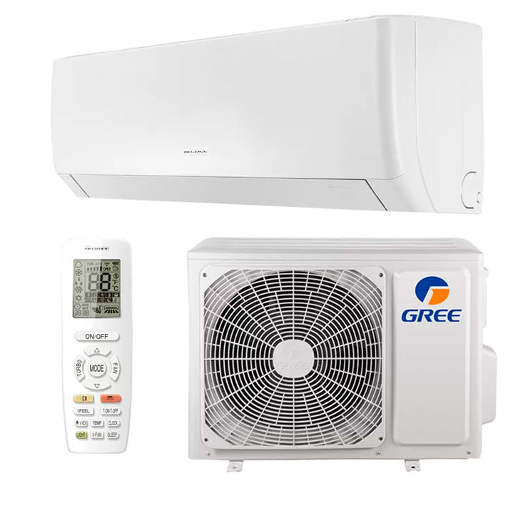 GREE Pular 24000 BTU Split Klimaanlage R32 Inverter – A++ WiFi Wandgerät für 40–50 m² [GWH24AGD + K6DNA1C]