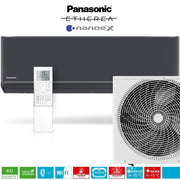 Panasonic Etherea KIT-XZ35ZKE-H Klima Set WiFi 4,2kW Graphit