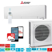 Mitsubishi MSZ-RW50VG Hyper Heating Klima Set 5,8 kW WiFi